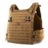 0331 Tactical Sierra Plate Carrier Coyote Front Angle