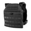 0331 Tactical Rift Plate Carrier Black Front Angle